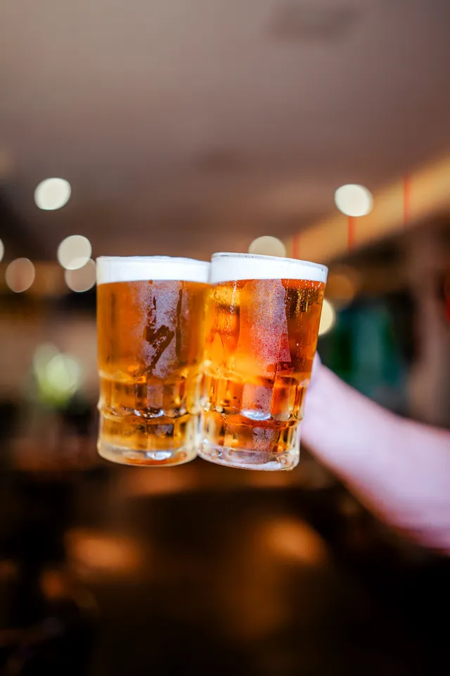 Bebidas geladas da casa